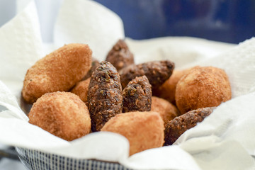 Deep fried Brazilian croquettes