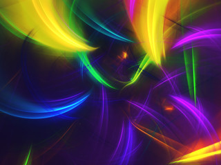 Abstract fractal background