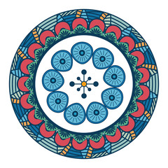 Mandala spiritual symbol