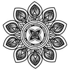 Mandala spiritual symbol