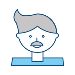 Man cartoon profile