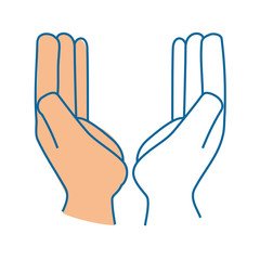 human hands icon