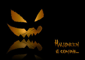 Halloween Is Coming Abstract Background