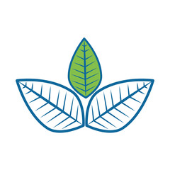 leaves eco symbol