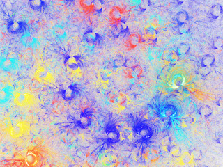 Abstract fractal background