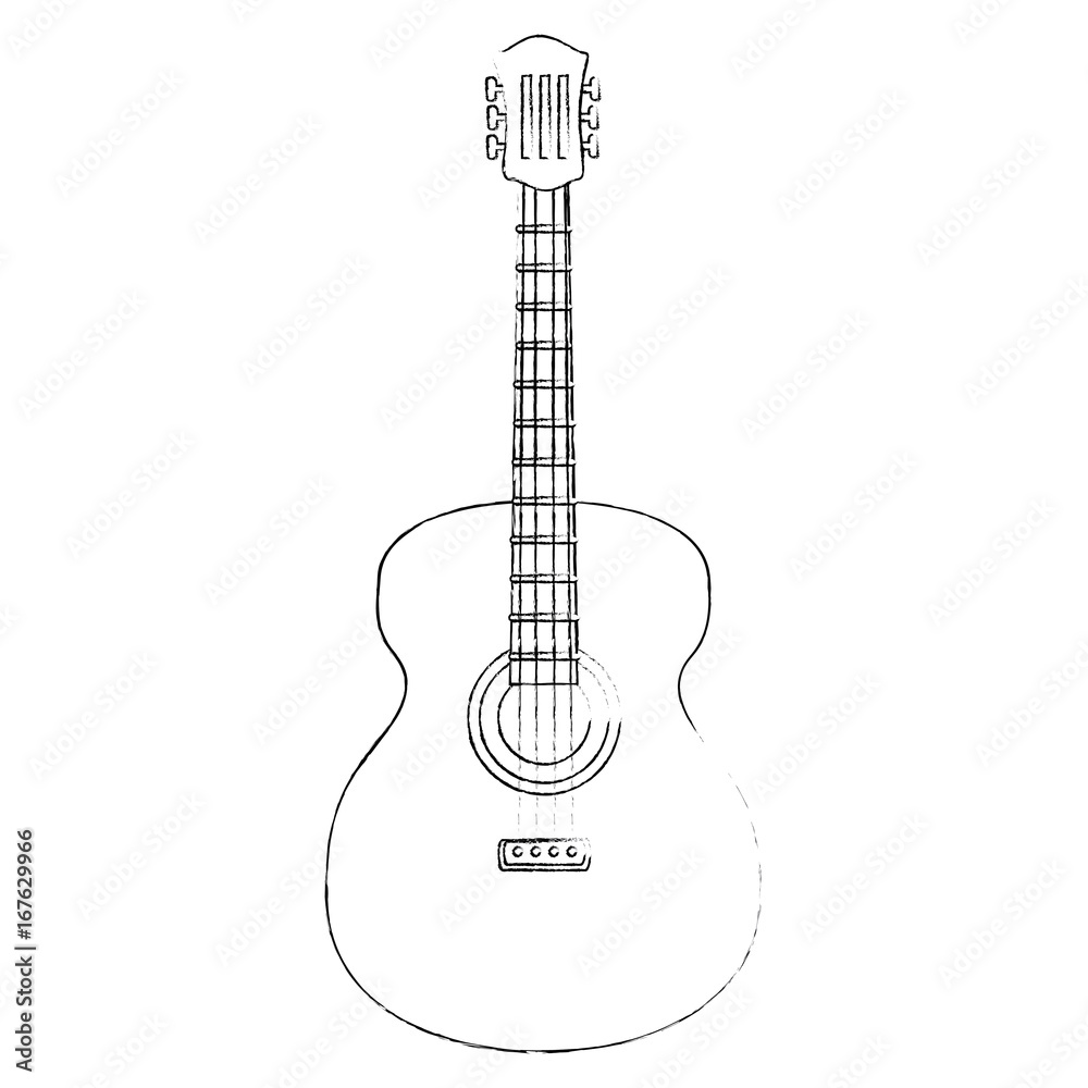 Canvas Prints acoustic guitar instrument