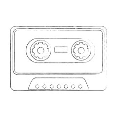 Obraz premium Old music cassette