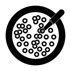 cereal bowl icon