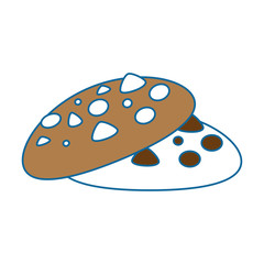 chocolate chips cookie icon