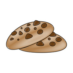 chocolate chips cookie icon