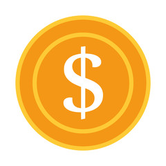 Obraz premium money coin icon