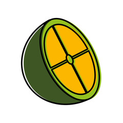 lemon slice icon