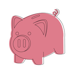 Piggy money savings