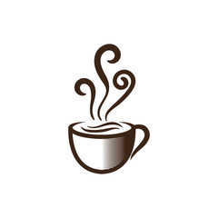 coffee cup logo template