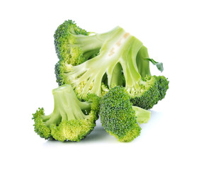 Broccoli isolated on a white background