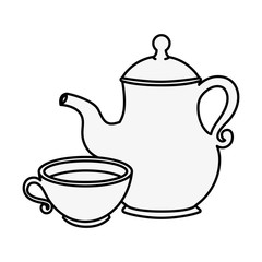 Cute teapot kitchenware