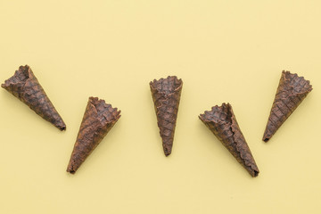 chocolate wafer cone