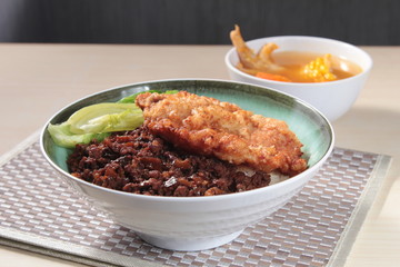 fried pork