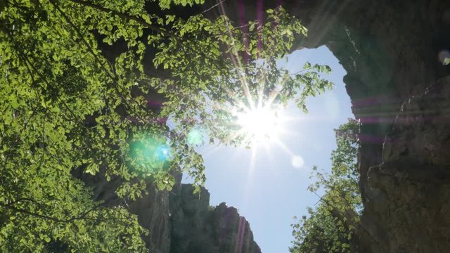 Vratna gates by the day 4K 2160p 30fps UltraHD footage - Eastern Serbia beauty of nature 3840X2160 UHD video 
