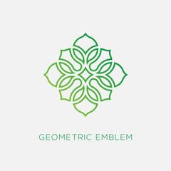 Geometric logo