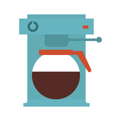 coffee making machine  icon image vector illustration design 