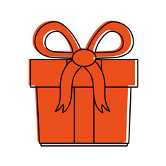 gift box icon image vector illustration design 