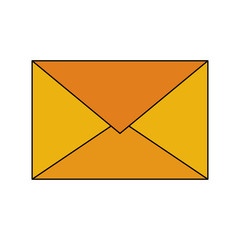 message envelope icon image vector illustration design 