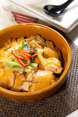 steamed chicken