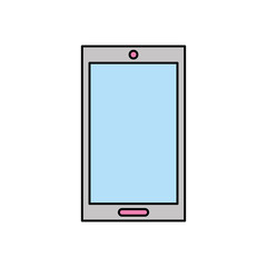 smartphone device isolated icon vector illustration design