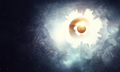 Abstract space background