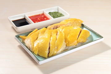 steamed chicken
