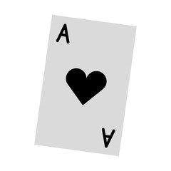 poker card isolated icon vector illustration design