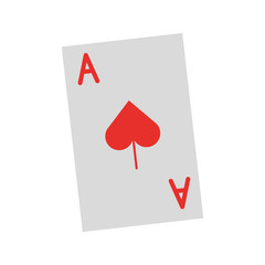 poker card isolated icon vector illustration design