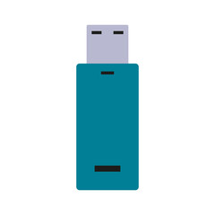 usb drive icon image vector illustration design 