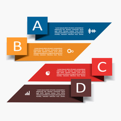 Infographic template. Can be used for workflow layout, diagram, business step options, banner, web design.