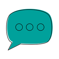 conversation bubble icon image vector illustration design 