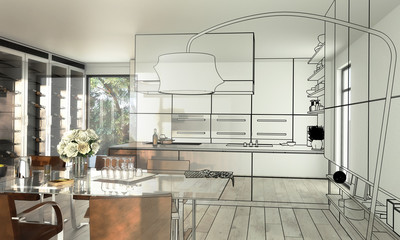 Modern Kitchen Loft (overview)