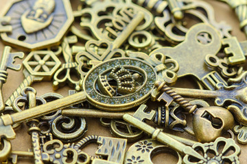 Ancient keys.