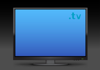 Watch TV on dark backgroundl