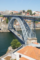City of Porto, Portugal. Don Luis I Bridge