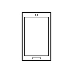 smartphone device isolated icon vector illustration design