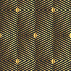 Luxury Gold Geometric Pattern Design