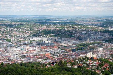 Obraz premium Panorama Stuttgart