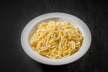 本格的なチーズパスタ　Authentic cheese pasta