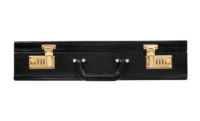 Business leather briefcase.