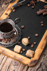 Coffee mug in the oriental style