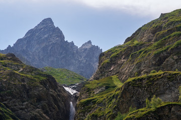 Obraz premium Mountains of the Caucasus, Arkhyz.
