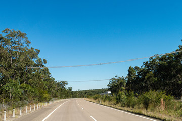 fauna road crossing over freeway in Australia, for koals and possums