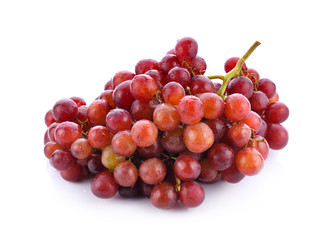 Grapes isolated on white background