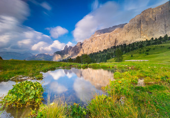 Fototapeta premium Passo Sella